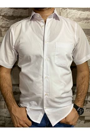 پیراهن سفید مردانه رگولار BENESSE - کد 333652975