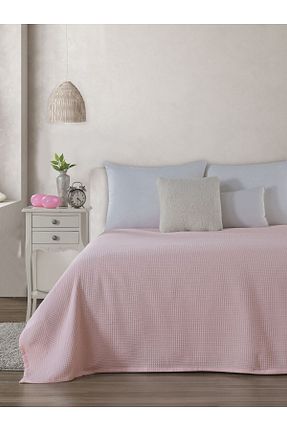 پیکه و ست پیکه تکنفره صورتی پنبه ای VESSİNOHOME - کد 851694499