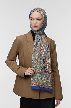شال سبز زنانه ویسکون Qef - کد 864957675
