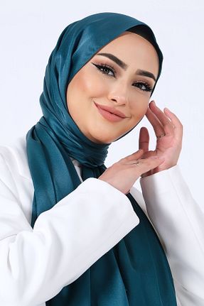 شال آبی زنانه پلی استر HAREM SCARF - کد 846967148
