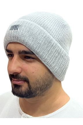 کلاه پشمی طوسی مردانه ATK ATAKAN ŞAPKA AKSESUAR - کد 864958800