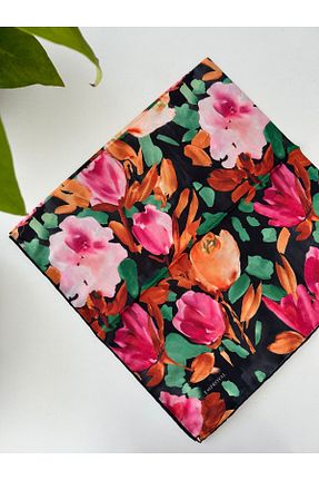 روسری مشکی پنبه ای Emproyal - کد 864981385