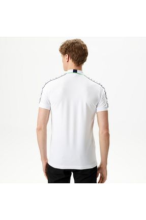 پولوشرت سفید مردانه پنبه ای Lacoste - کد 826064135