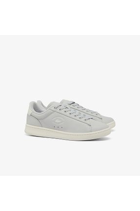 کفش اسنیکر طوسی زنانه بند دار Lacoste - کد 866651300