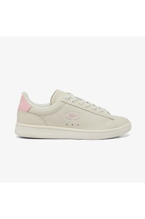 کفش اسنیکر سفید زنانه بند دار Lacoste - کد 864975562