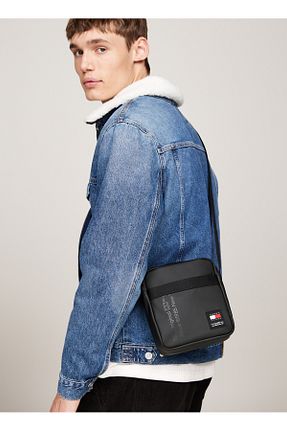 کیف پستچی مشکی مردانه Tommy Hilfiger - کد 864987129