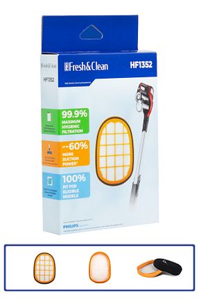 اکسسوری جاروبرقی نارنجی Pro Fresh & Clean - کد 379939470