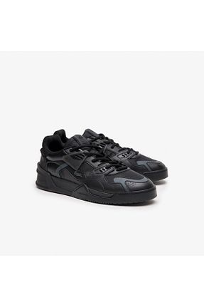 کفش اسنیکر مشکی مردانه بند دار Lacoste - کد 769211619