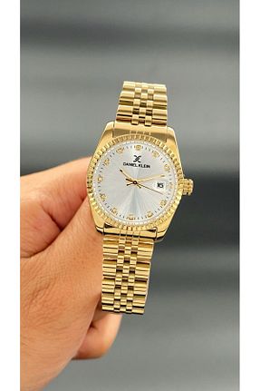 ساعت مچی طلائی زنانه 26-30 میلی متر Daniel Klein - کد 865044921