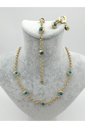 ست استیل طلائی زنانه استیل (فولاد) Inure Jewelry - کد 865041639