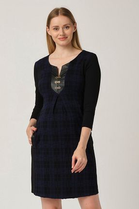 لباس بارداری سرمه ای زنانه بافتنی BUSA - کد 45540760