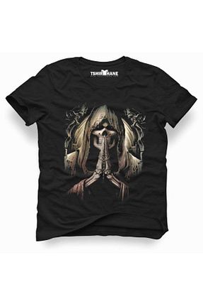 تیشرت مشکی مردانه اورسایز Tshirthane - کد 130399923