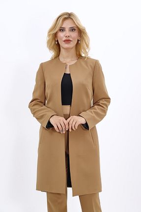 کت قهوه ای زنانه رگولار ÖNDER ÖZSOY - کد 865081152