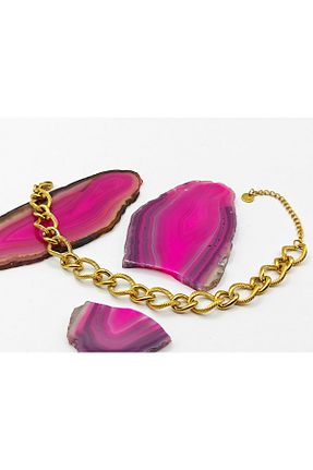 دستبند استیل (فولاد) طلائی زنانه استیل ضد زنگ i stil - کد 865089750