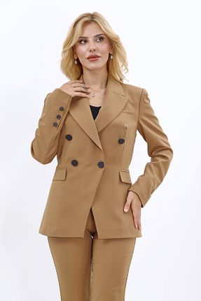 کت قهوه ای زنانه رگولار ÖNDER ÖZSOY - کد 865081511