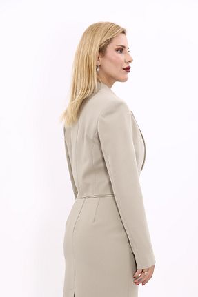 کت قهوه ای زنانه Comfort ÖNDER ÖZSOY - کد 865081388
