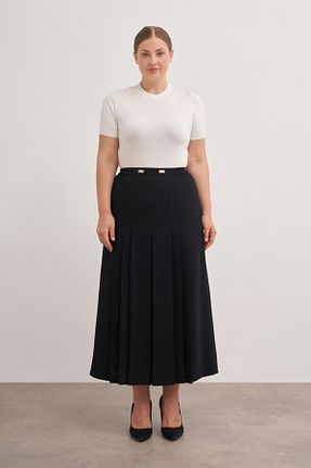 دامن حجاب مشکی زنانه Relaxed Aker - کد 865108819