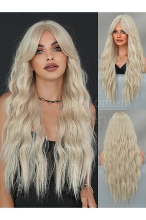 کلاه گیس زرد زنانه Fenomen Peruk - کد 865152508