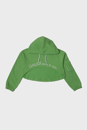 سوئیشرت سبز بچه گانه چاپی Gaudi - کد 734022906