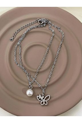 خلخال جواهر رنگی زنانه استیل (فولاد) YASİN TOPÇU - کد 865159581