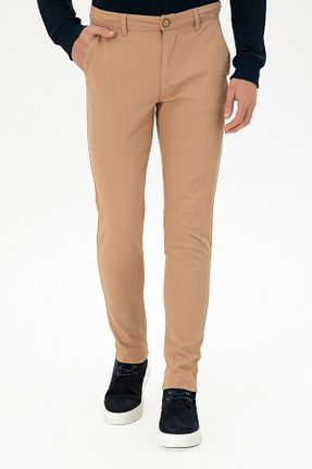 شلوار قهوه ای مردانه بافتنی U.S. Polo Assn. - کد 865164353