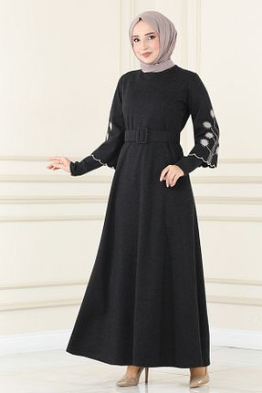 لباس حجاب مشکی زنانه رگولار ModaMerve - کد 865173923