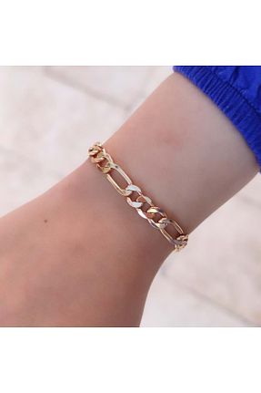 دستبند جواهر رنگی زنانه برنجی Güler Yüzlü Silver - کد 774335529