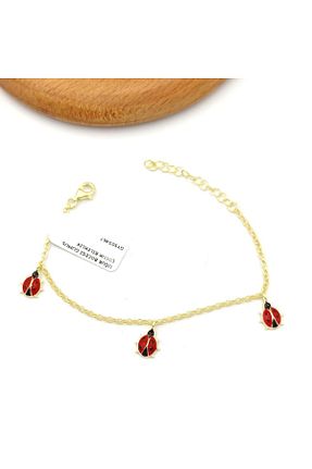 دستبند نقره طلائی زنانه 925 عیار Güler Yüzlü Silver - کد 760317661