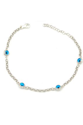 دستبند نقره سفید زنانه 925 عیار Güler Yüzlü Silver - کد 757940715