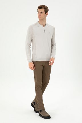 شلوار خاکی مردانه بافتنی U.S. Polo Assn. - کد 865174264
