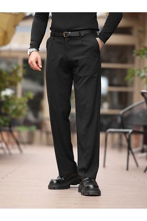 شلوار مشکی مردانه پارچه BASEL.CO - کد 865174445