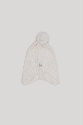 کلاه پشمی نباتی بچه گانه پنبه ای Layette - کد 849809643