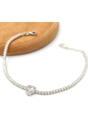 دستبند نقره طوسی زنانه 925 عیار Güler Yüzlü Silver - کد 757329815