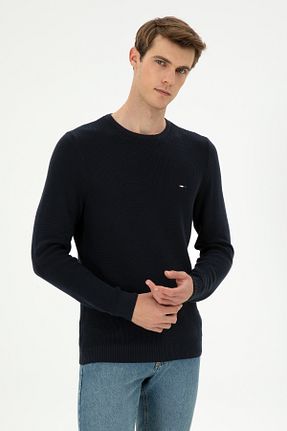 پلیور سرمه ای مردانه ساده U.S. Polo Assn. - کد 865197894