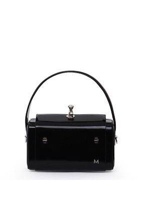کیف دوشی مشکی زنانه چرم مصنوعی Matmazel - کد 865187493