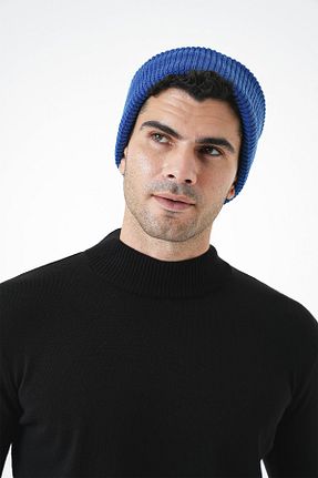 کلاه پشمی آبی مردانه پشمی CHUBA - کد 865186020