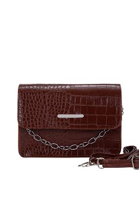 کیف دوشی قهوه ای زنانه چرم مصنوعی Judour Bags - کد 865198077