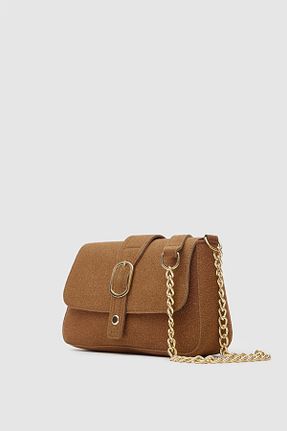 کیف پستچی قهوه ای زنانه جیر Shule Bags - کد 865201613