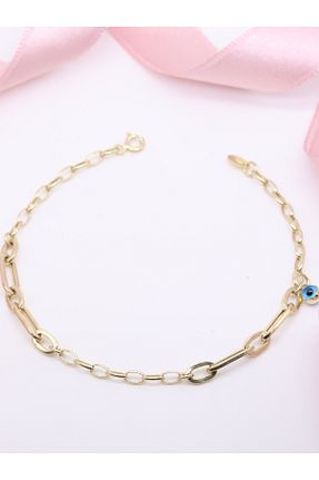 دستبند نقره زرد زنانه 925 عیار MODASTE GÜMÜŞ - کد 865213361