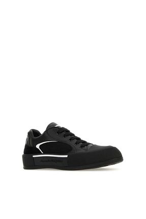 کفش اسنیکر مشکی مردانه بند دار ALEXANDER MCQUEEN - کد 865200198