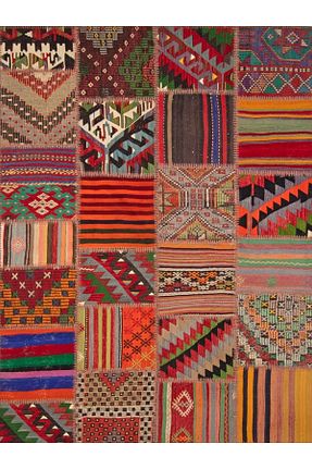 فرش رنگی قابل شستشو Rugs Modern Halı - کد 865218909