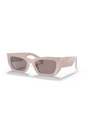 عینک آفتابی مشکی زنانه UV400 Miu Miu - کد 356237518