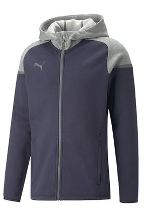 سوئیشرت سرمه ای زنانه ساده Puma - کد 865220646