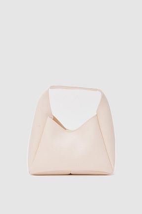 کیف دوشی بژ زنانه چرم مصنوعی Shule Bags - کد 848182878