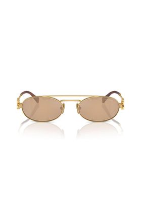 عینک آفتابی قهوه ای زنانه 53 Miu Miu - کد 797688621