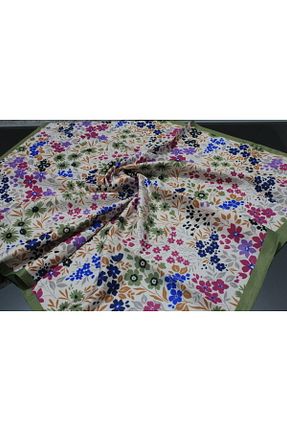 روسری سبز پنبه ای Mavi İpek - کد 865232954