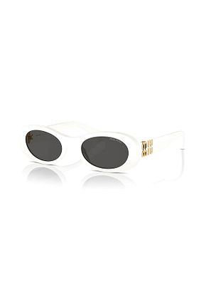 عینک آفتابی سفید زنانه 50 Miu Miu - کد 805212535
