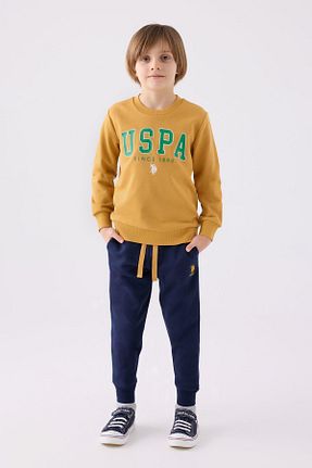 ست لباس راحتی زرد بچه گانه چاپی U.S. Polo Assn. - کد 865231974