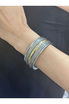 دستبند جواهر رنگی زنانه برنجی Gönülden Tasarım - کد 865248131