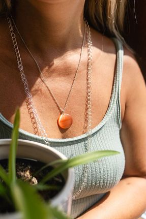 گردنبند نقره زنانه 925 عیار iz jewelry - کد 786053540